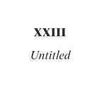 Story XXIII: Untitled