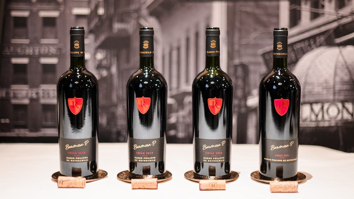 Vertical Tasting of Escudo Rojo's Baronesa P. Shows Rothschild's