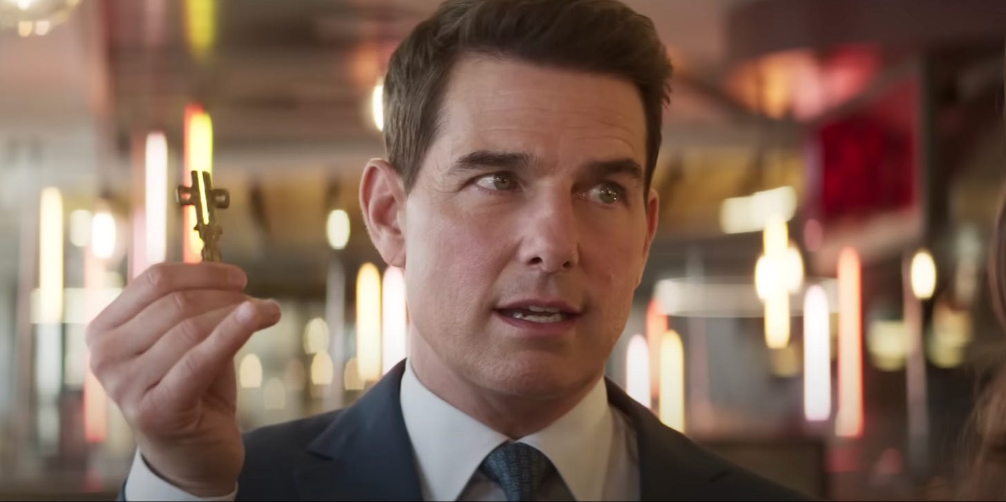 Tom Cruise Dead Reckoning key train