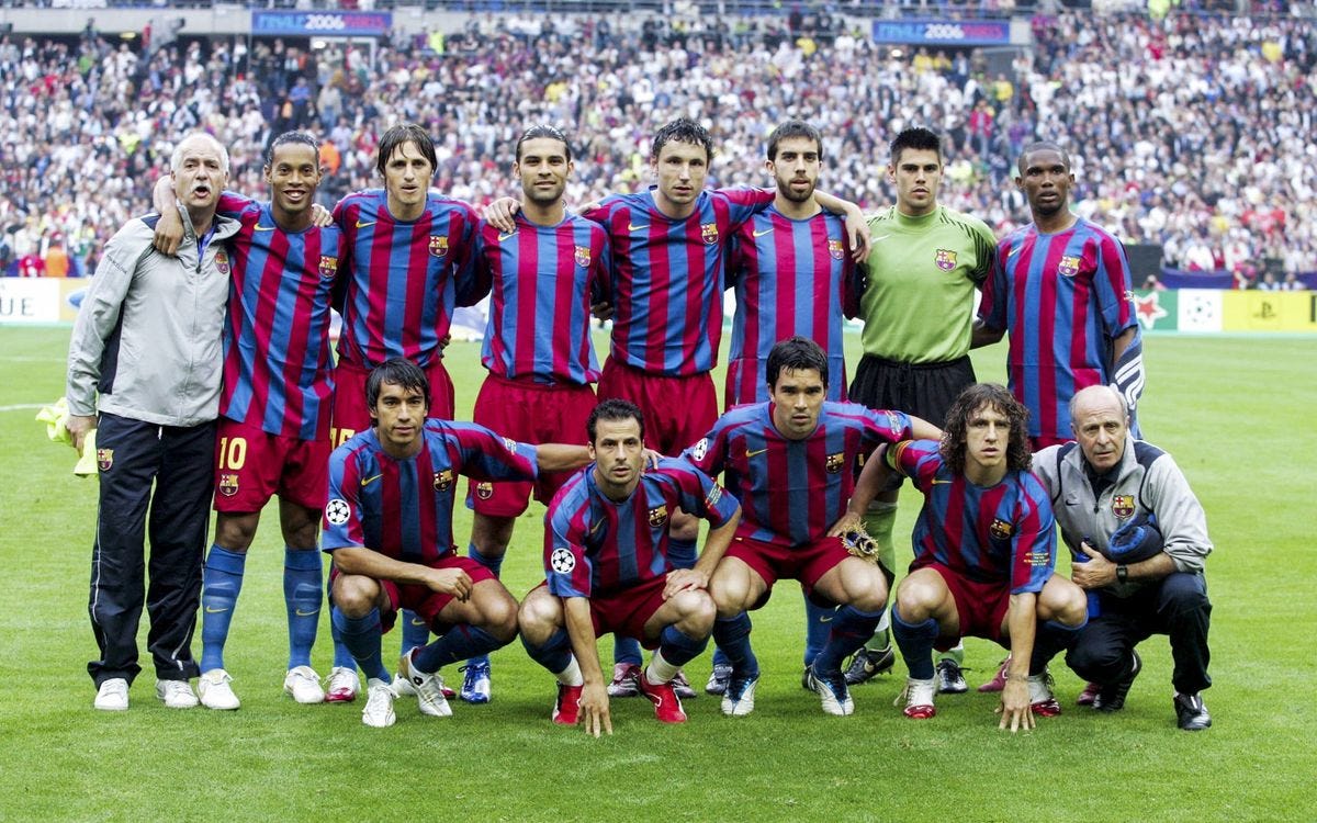 Paris was blaugrana 14 years ago today Paris was blaugrana 14 years ago today
