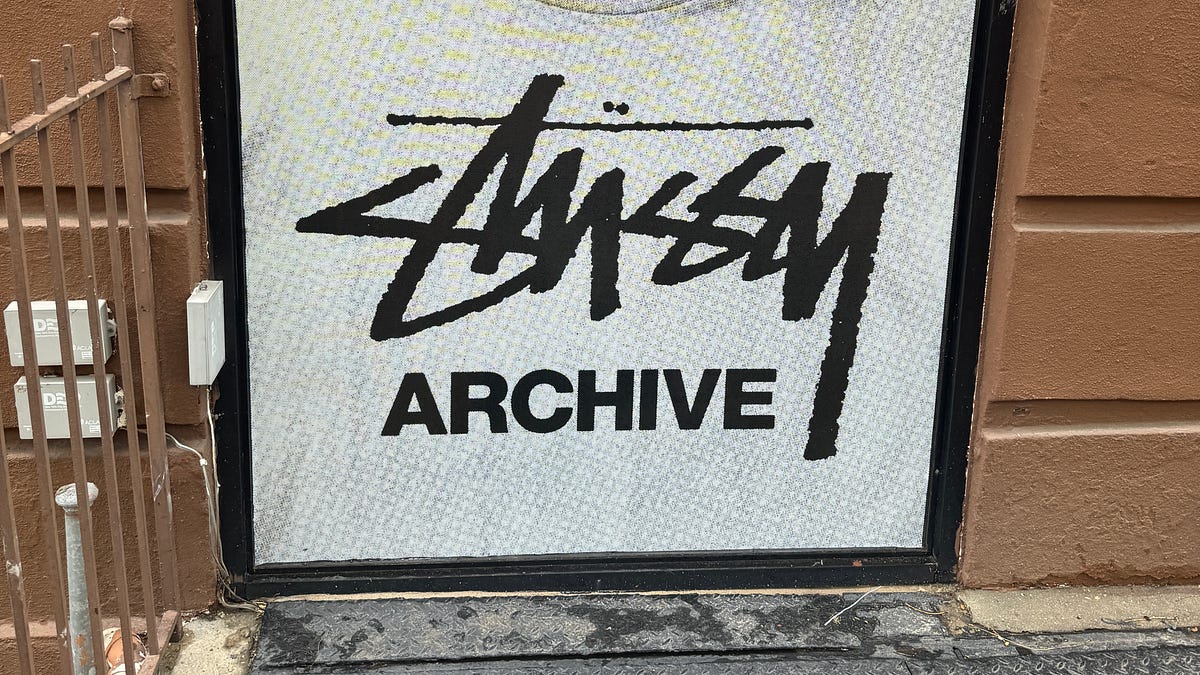 Inside the Stüssy Archive - by HIDDEN ⓗ - HIDDEN.RSRCH