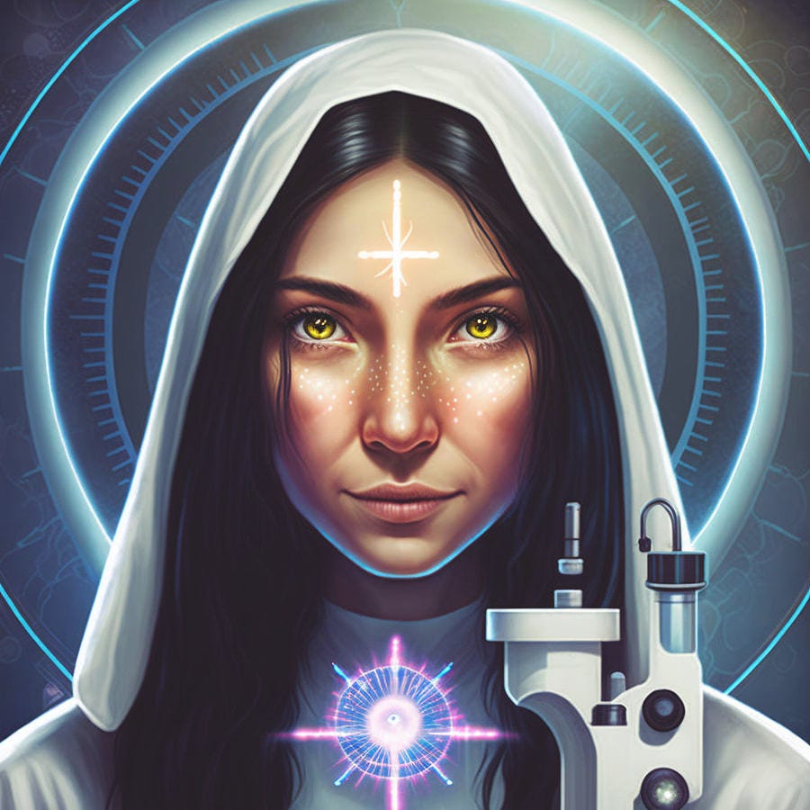 Biohacker Saint Digital Art by Lincoln Cannon - Fine Art America