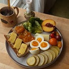 Summer Breakfast Snacking Plate