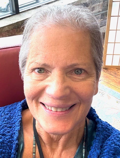woman smiling