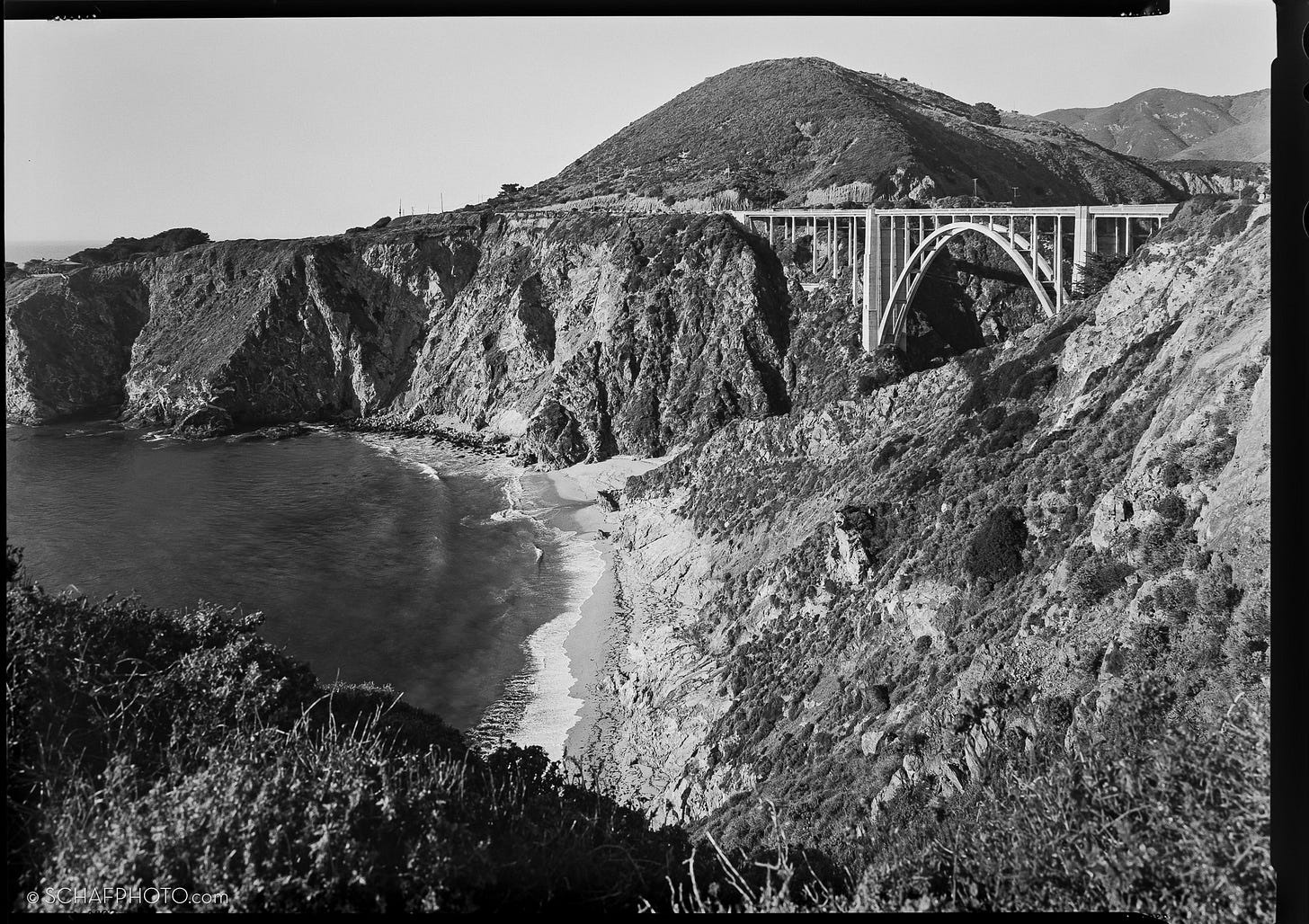 HAER Photograph of Bixby Bridge near Big Sur HAER Photograph of Bixby Bridge near Big Sur