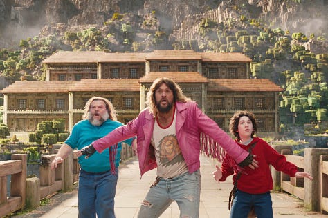 Stills from the new release feature films Queer, Grand Tour, A Minecraft Movie, Project Fiftyone and Broken Rage.