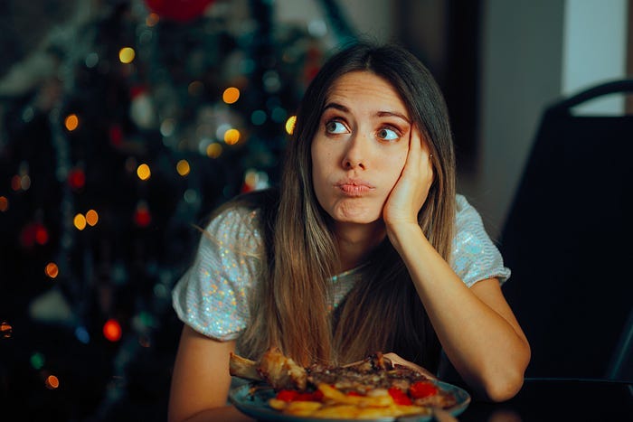 Getting "Side-Eye" from your recovering transphobe sibling at Christmas.