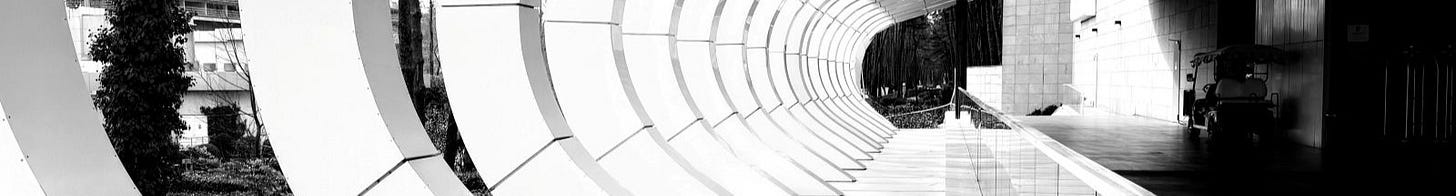 outdoor covered hallway