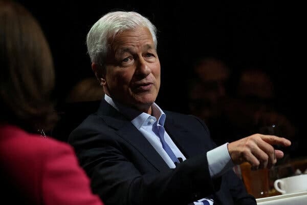 Jamie Dimon speaking. Jamie Dimon speaking.