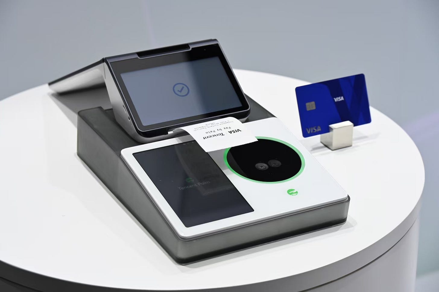 Visa and Tencent roll out palm recognition tech for digital payments - FStech Visa and Tencent roll out palm recognition tech for digital payments - FStech