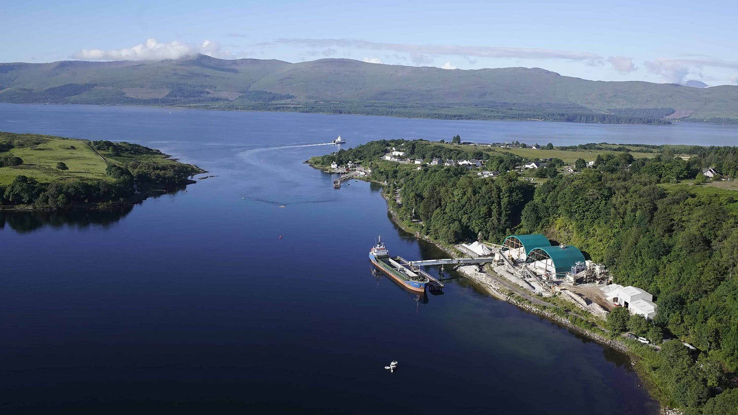 LQS – The underground quarry on the Loch shores | Minerali Industriali