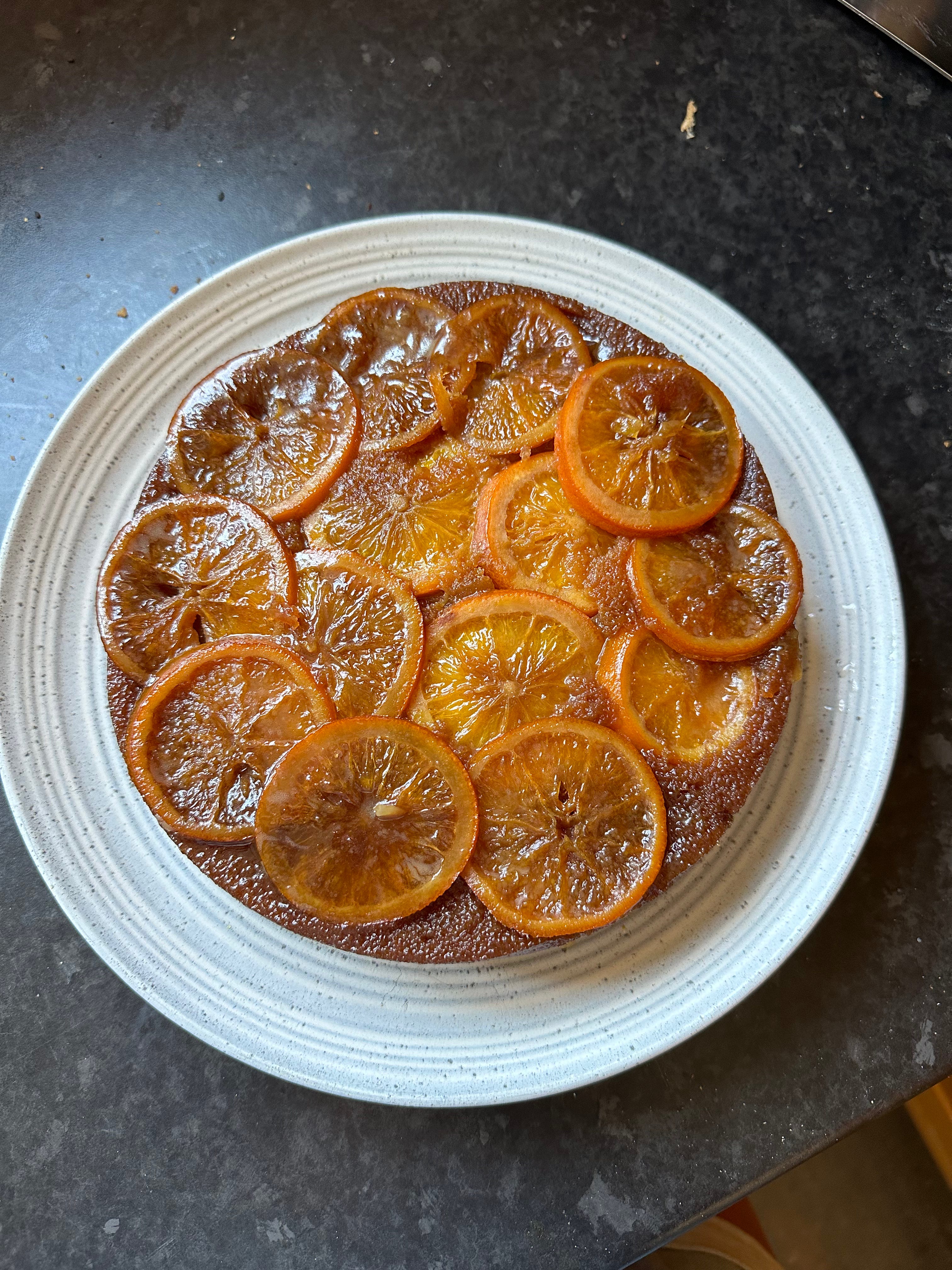 ケーキ　オマツリボラ Orange Olive Oil Cake - by Laila Mirza - Laila's Pantry