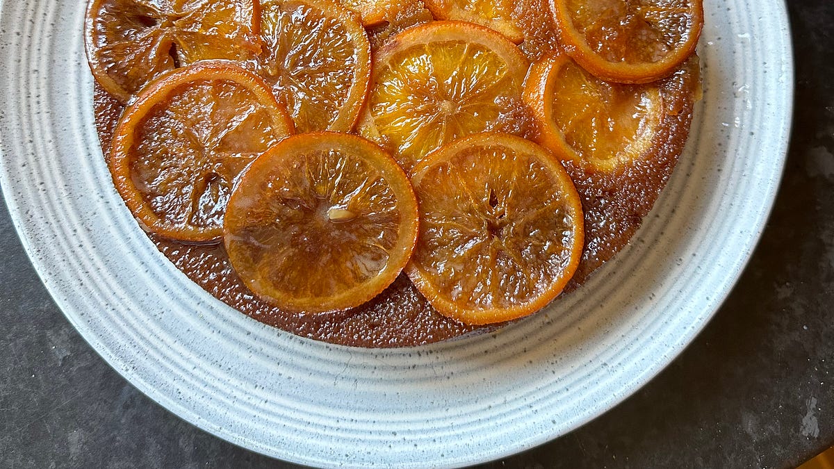 Orange Olive Oil Cake - by Laila Mirza - Laila's Pantry