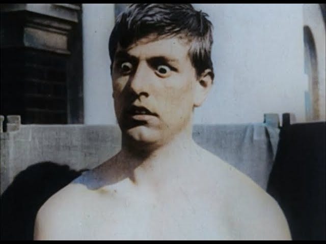 [4k, 60fps, colorized] (1918) WWI veterans: shell shock sequels, war  neurosis (II).
