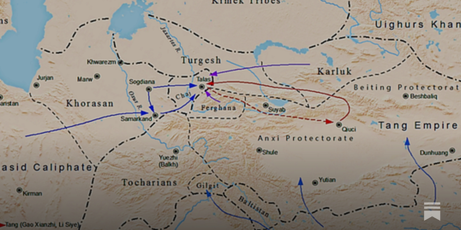 When China & the Caliphate Came to Blows: the Battle of Talas