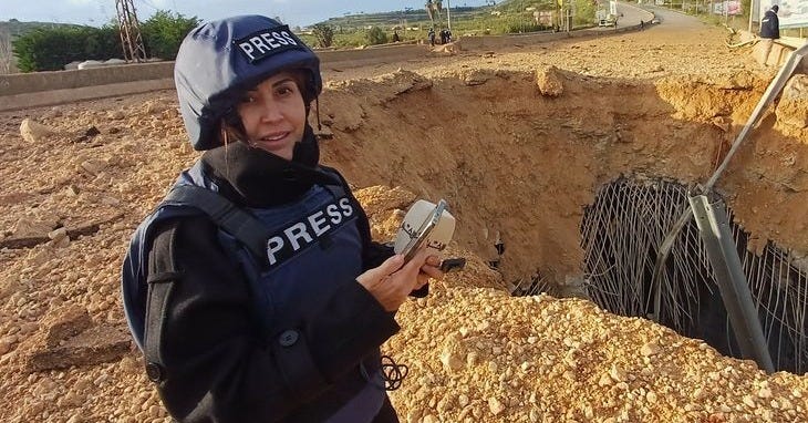 Lebanese journalist Amal Khalil killed in Israeli strike on a house where  she took cover, paper says