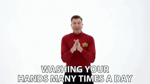 Washing Your Hands Many Times A Day Simon Pryce GIF - Washing Your Hands Many Times A Day Simon ...