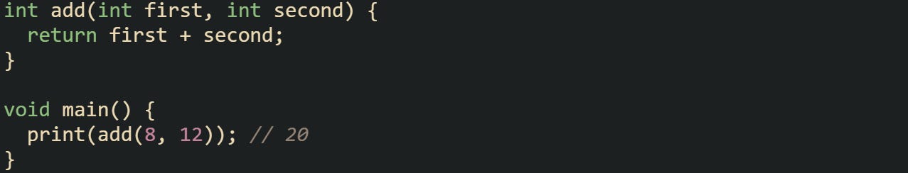 Function Parameters in Dart - Alexander Obregon's Substack