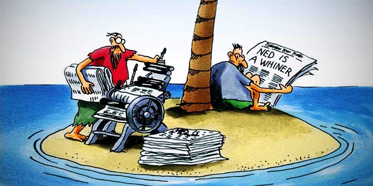 20 Funniest Far Side Comics Set on A Desert Island