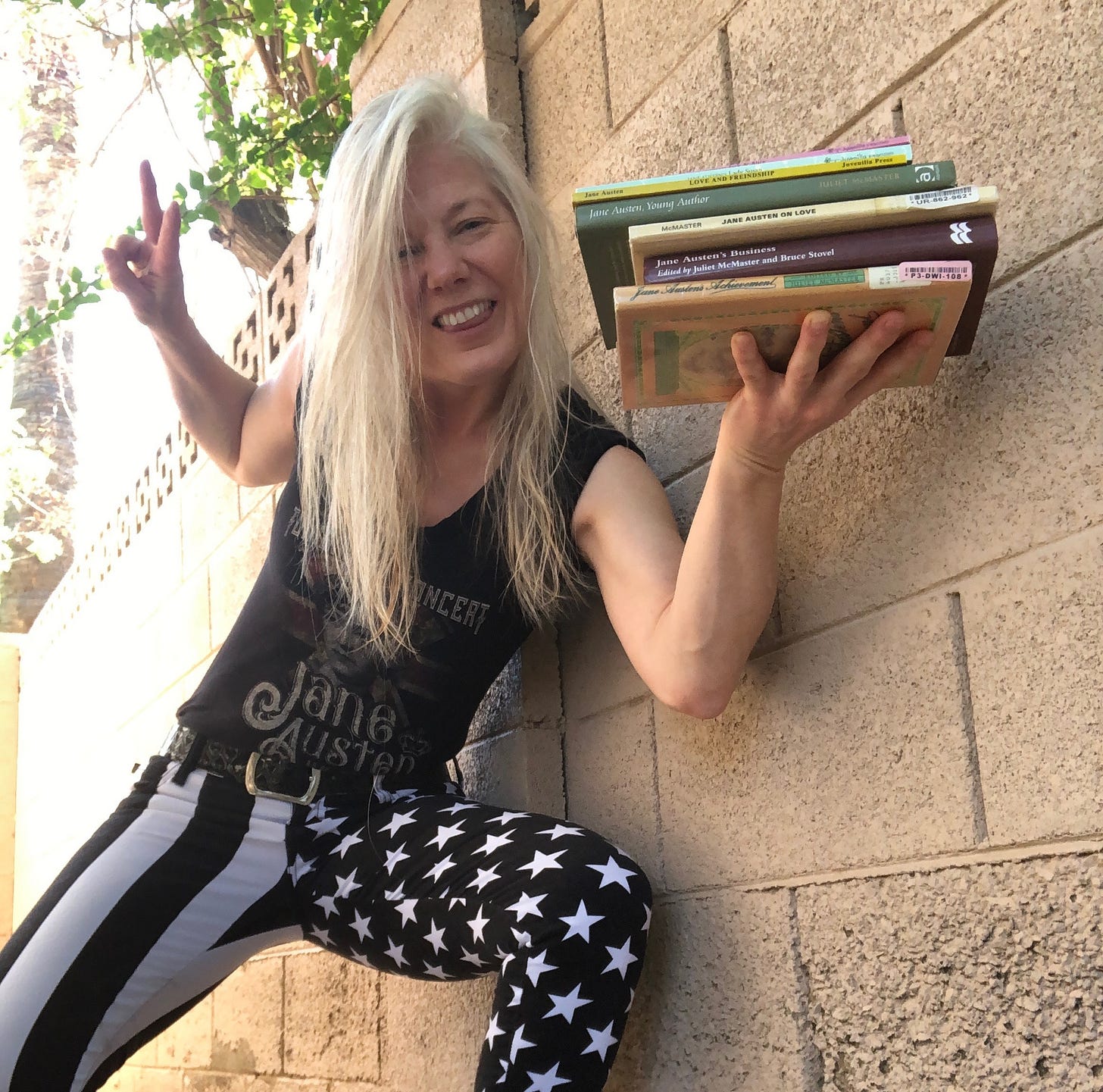 In her life and work, Professor Devoney Looser captures the spirit of Jane Austen - through writing, teaching, roller derby and the Austen argument about Mansfield Park that ended in her HEA. Photo: Instagram @devoneylooser In her life and work, Professor Devoney Looser captures the spirit of Jane Austen - through writing, teaching, roller derby and the Austen argument about Mansfield Park that ended in her HEA. Photo: Instagram @devoneylooser