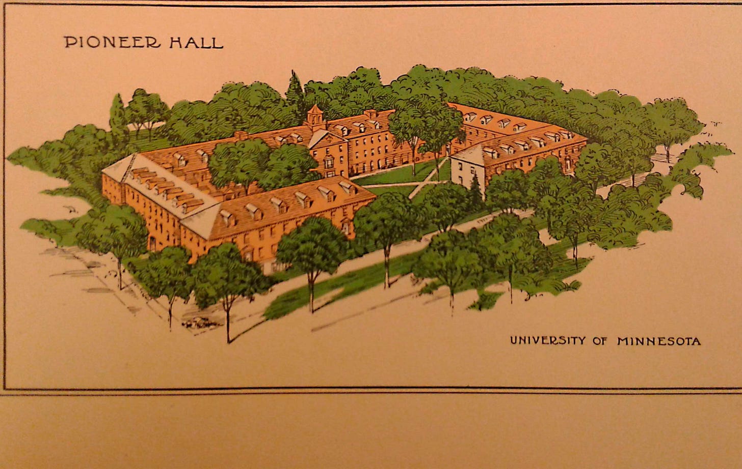 Pioneer Hall Publicity Material : A Campus Divided