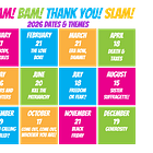 Event Calendar 2026!