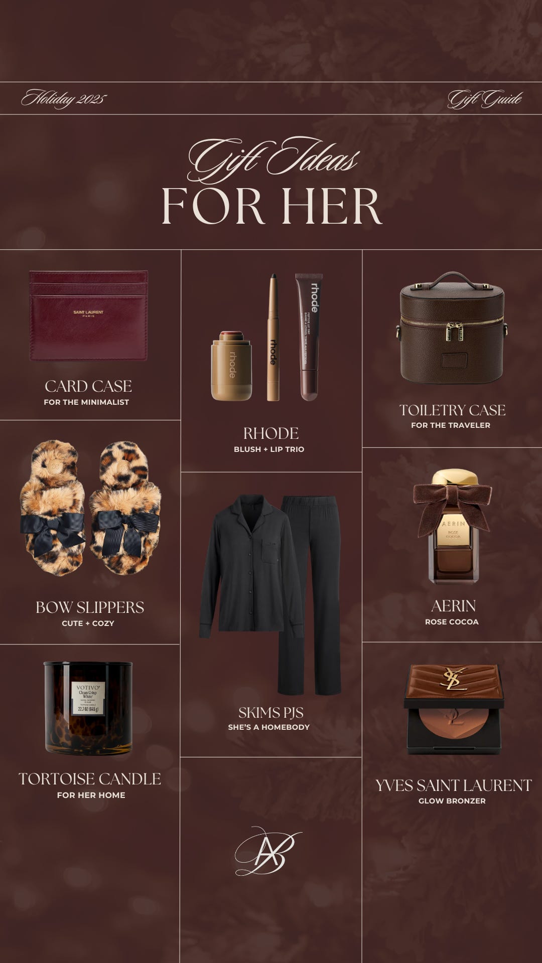 The Ultimate 2025 Gift Guide - by Brenna Anastasia