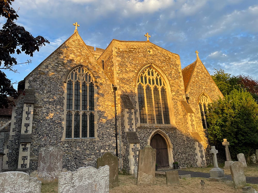Photograph of St Clements Church, Sandwich, Kent