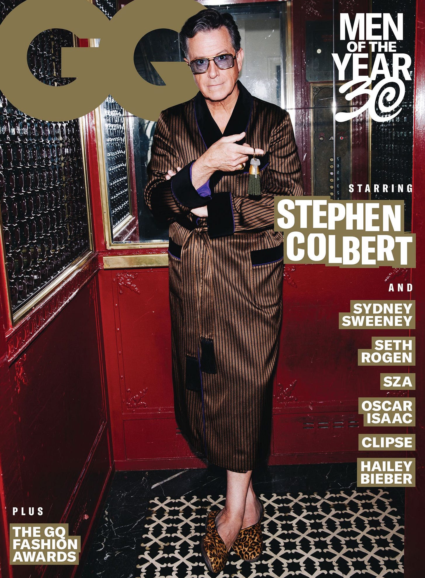 Stephen Colbert GQ Men Of The Year 2025