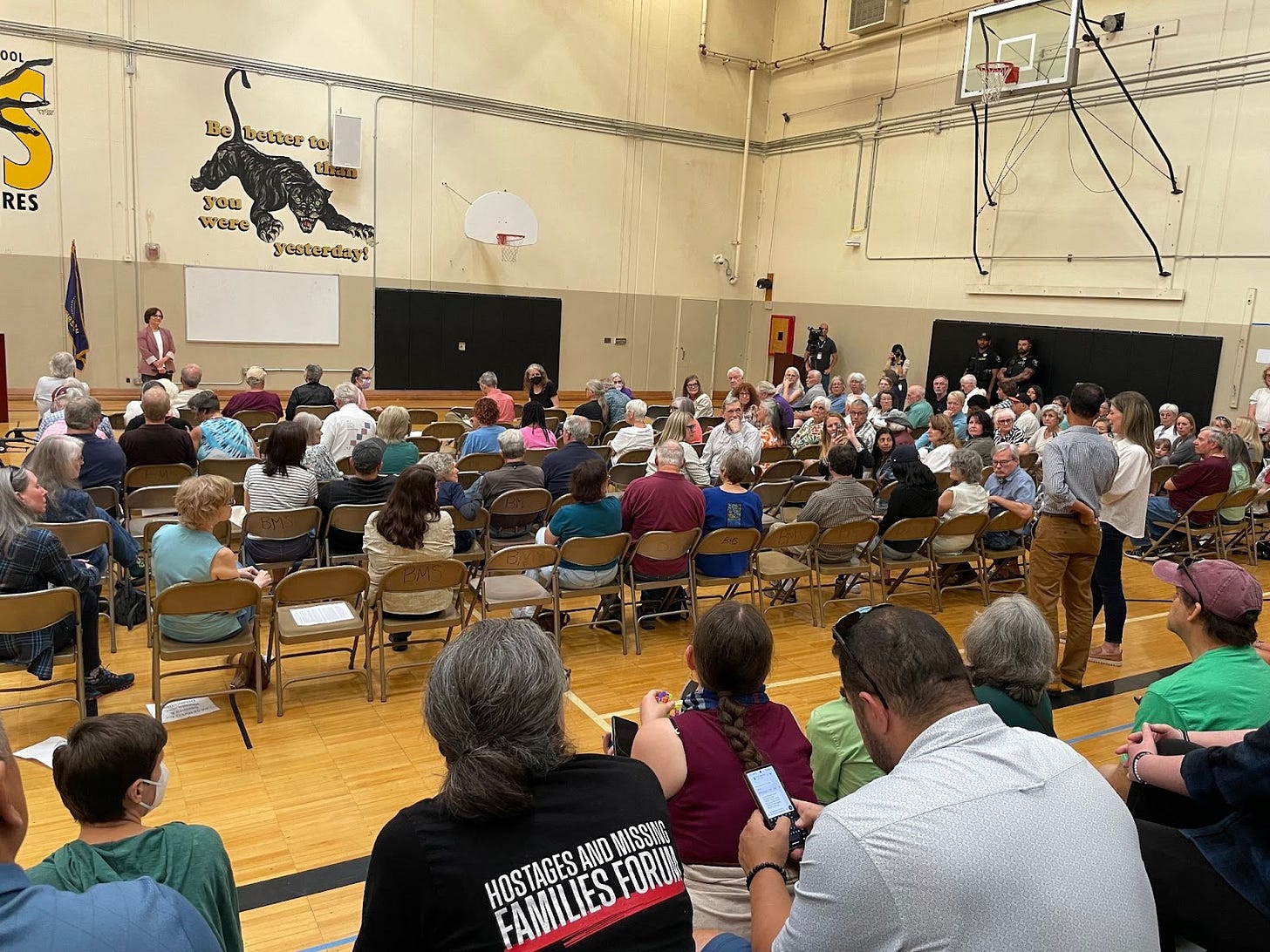 Rep. Bonamici at Q&A for Town Hall in Hilssboro, OR