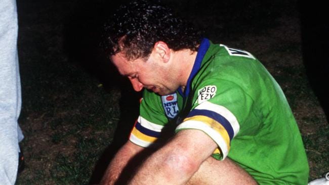 Canberra Raiders Ricky Stuart: Mal Meninga on Penrith Panthers 1991 grand  final
