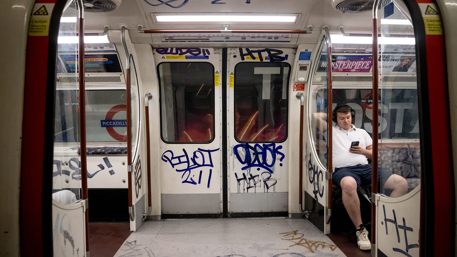 These angry young men aren't giving up — they're cleaning graffiti These angry young men aren't giving up — they're cleaning graffiti
