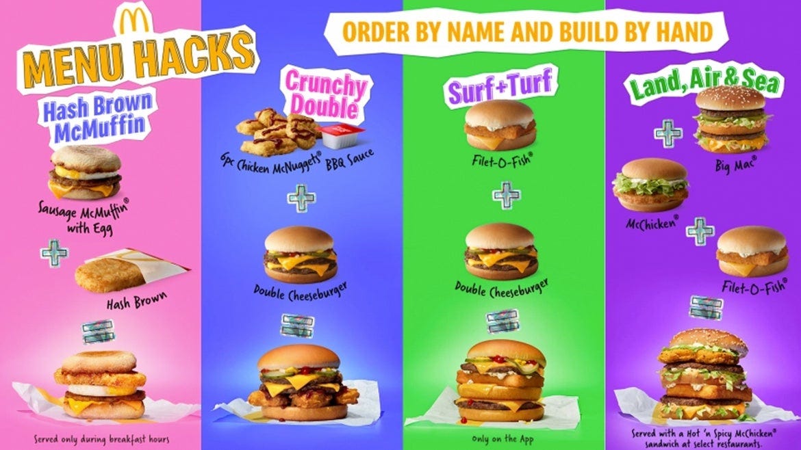 McDonald's Is Preparing to Include Popular Menu Hacks to Its Main Menu |  Inside Edition