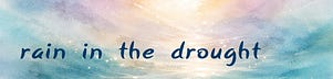 rain in the drought