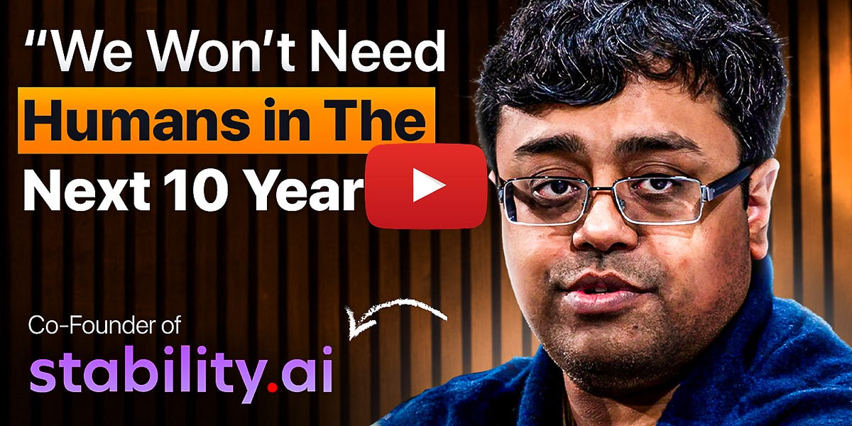 The AI Version of You Will Outperform You — Emad Mostaque