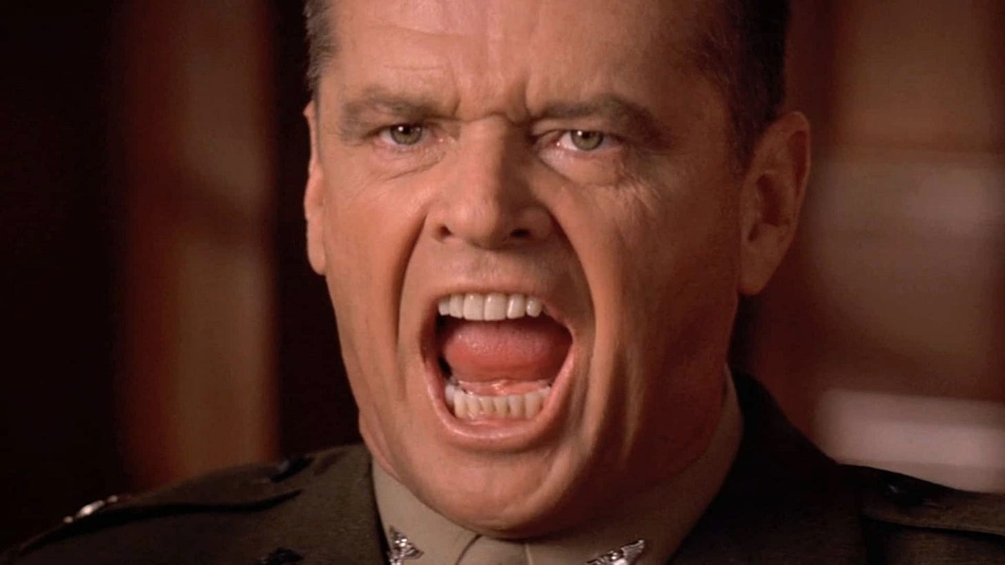 You Can't Handle The Truth" - One of the Greatest Scenes In Movie History