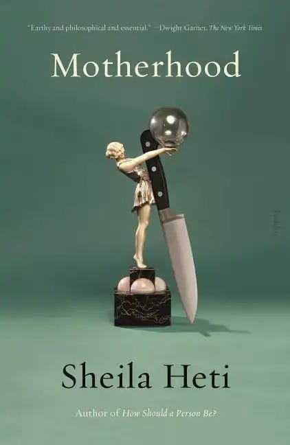 Book Cover for: Motherhood, Sheila Heti