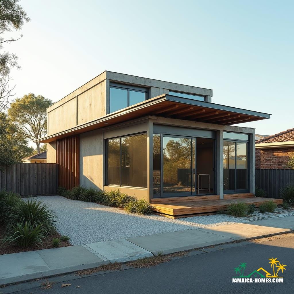 Urban Steel-Clad Mini Home