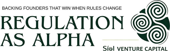 Regulation As Alpha: Life in a Pre-Seed Venture Capital Firm