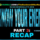 Know Your Enemy | Part 3: Quick Review / Recap [Rundown of Our Reality]