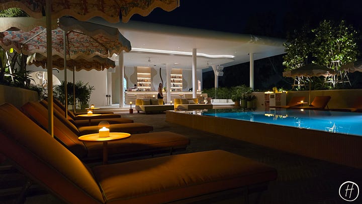 The pools of Standard Pattaya