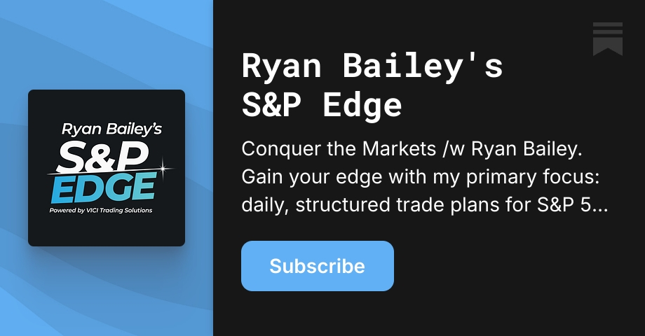 Ryan Bailey's S&P Edge | Substack