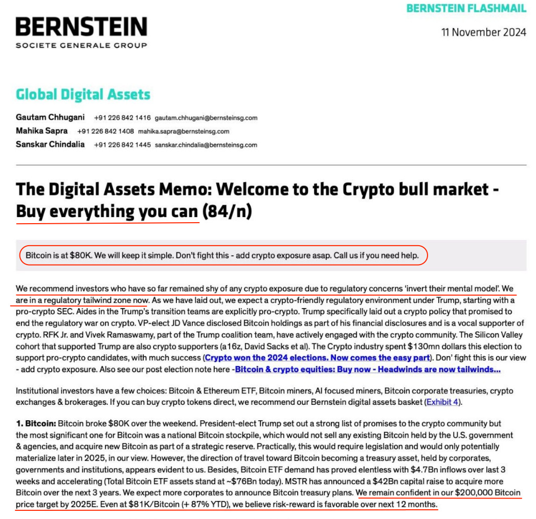 Bitcoin Smashes $90K, Bernstein Predicts $1 Million Bitcoin Price, U.S.  Bitcoin Reserve in Sight, Long-term Holders Still Not Selling