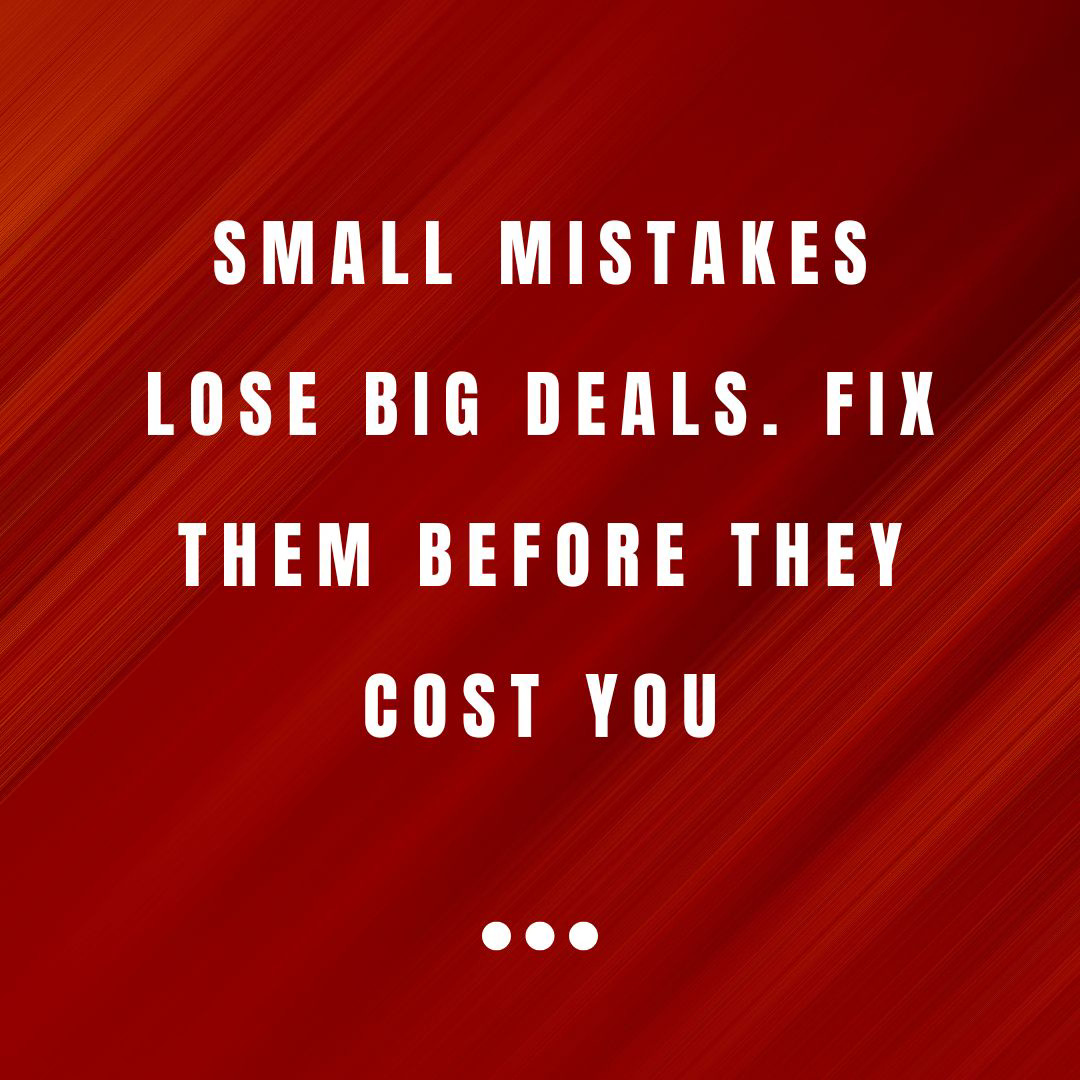 Learn The Top 5 Mistakes Salespeople Make In Client Meetings And How To Avoid Them