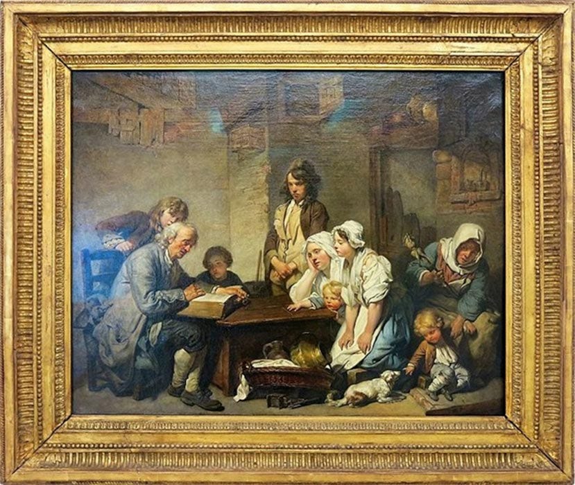 Reading the Bible by Jean-Baptiste Greuze (1755) Louvre Museum. (Public Domain) Reading the Bible by Jean-Baptiste Greuze (1755) Louvre Museum. (Public Domain)