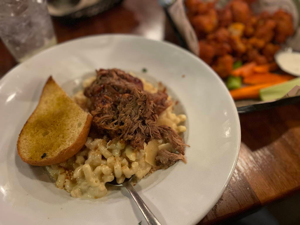 Pasta on a plate