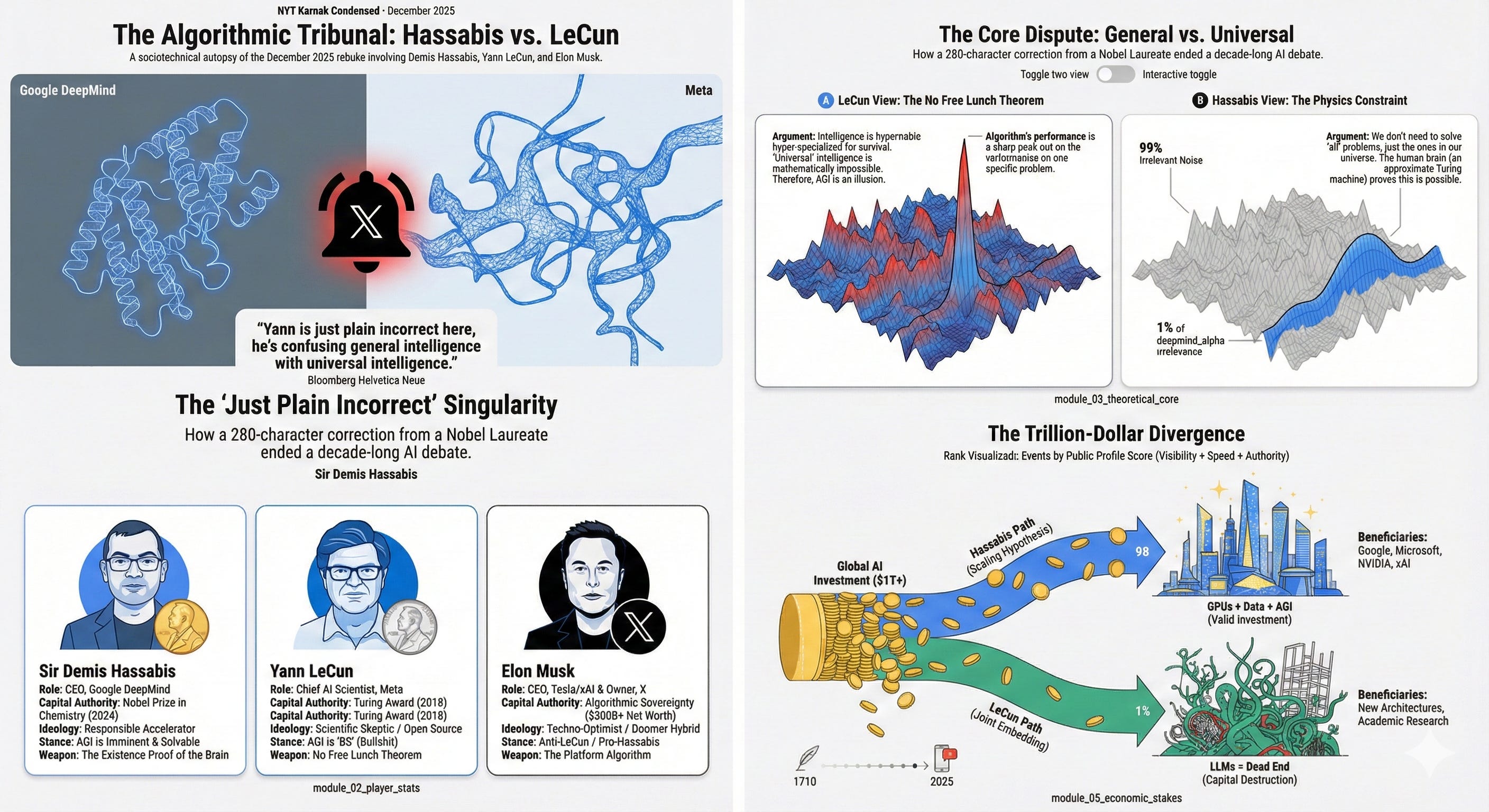 The Algorithmic Tribunal: A Historiographical and Sociotechnical Analysis of the Hassabis-LeCun Dispute as a Paradigm Shift in Scientific Discourse