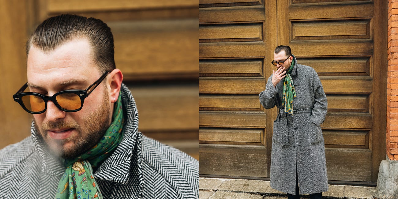 Getting philosophical about clothing with Lawrence Schlossman from Throwing Fits