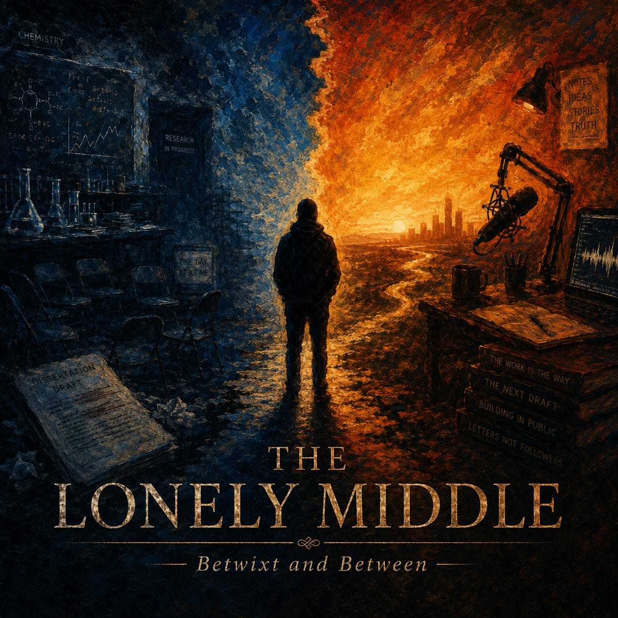 Original illustration 1 from The Lonely Middle.